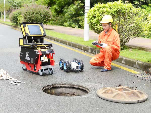 翠峦管道机器人检测