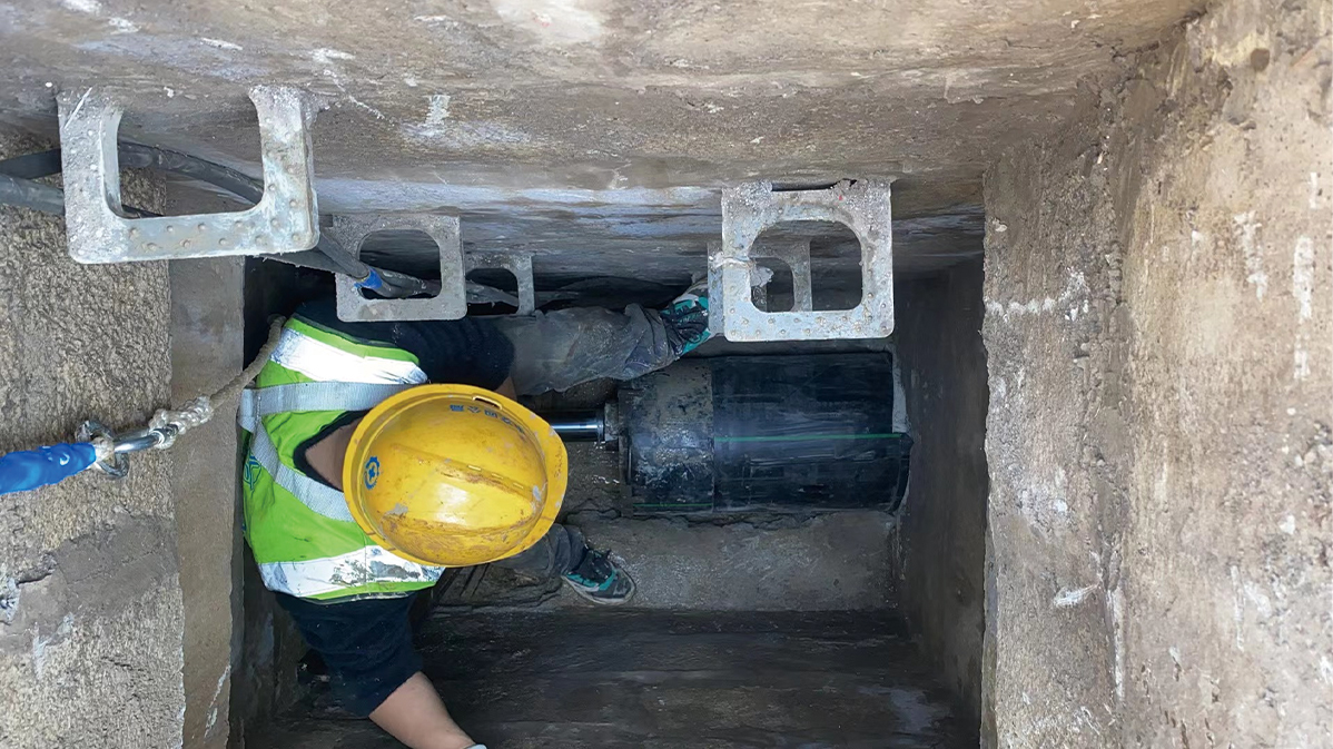 翠峦HDPE短管内衬法